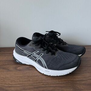 ASICS Women's Black Athletic Sneakers